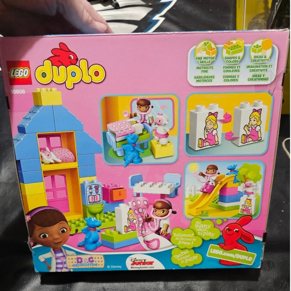 NIB Lego Duplo 10606 Doc McStuffins Backyard Clinic Building Set New